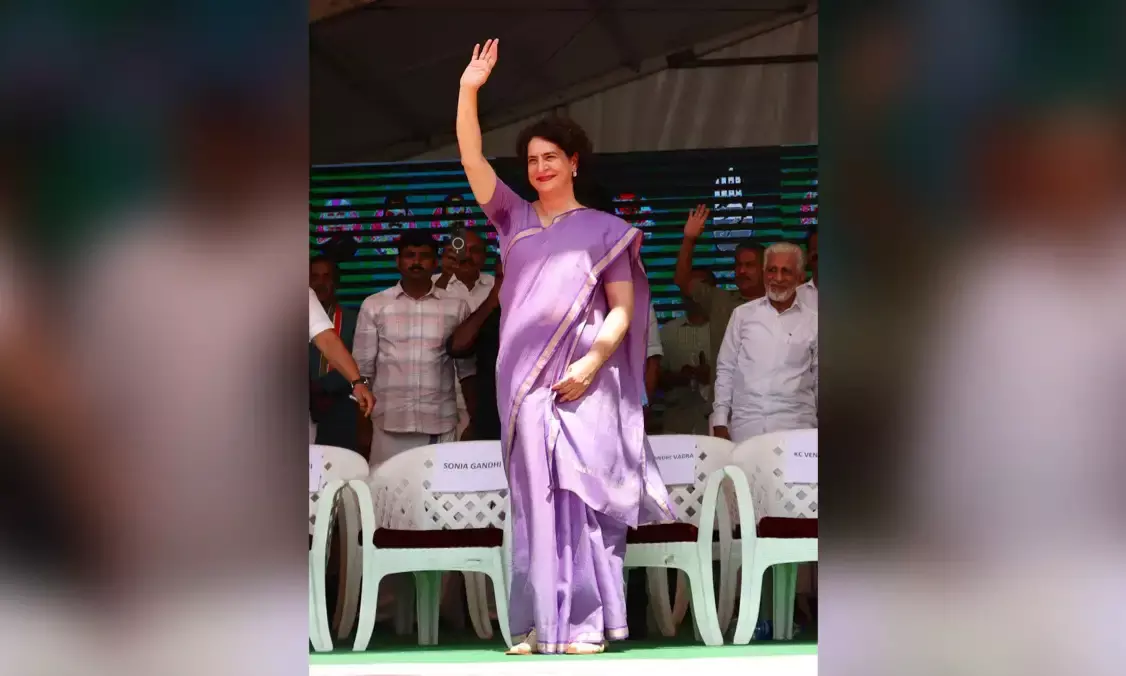 Wayanad LS bypoll: Priyanka Gandhi files nomination, says 35 years experience in politics