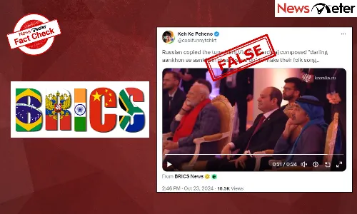 Fact Check: Russian melody at BRICS summit NOT copied from Vishal Bhardwajs Darling