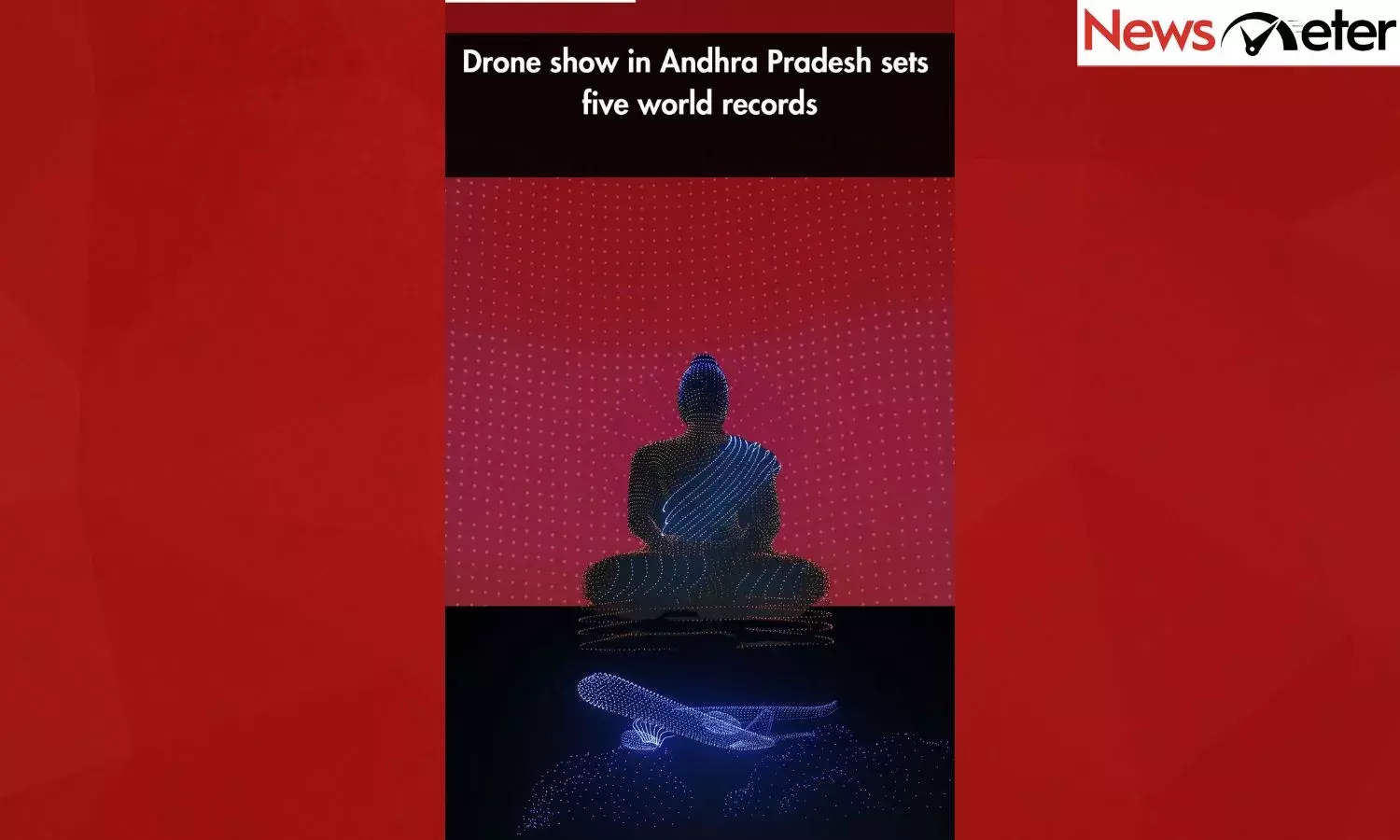 Drone show in Andhra Pradesh sets five world records