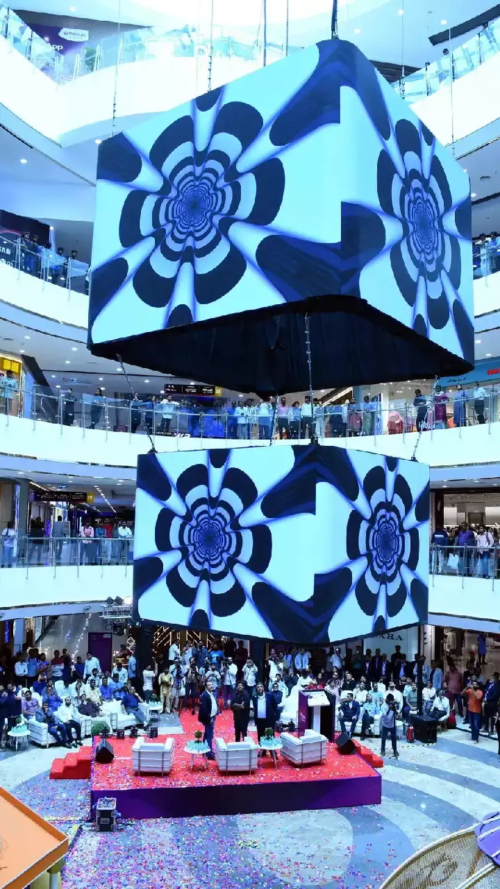 Nexus Hyderabad and Khushi Advertising Unveil India’s First Twin Stacked Anamorphic Cuboids for Next-Gen In-Mall Advertising