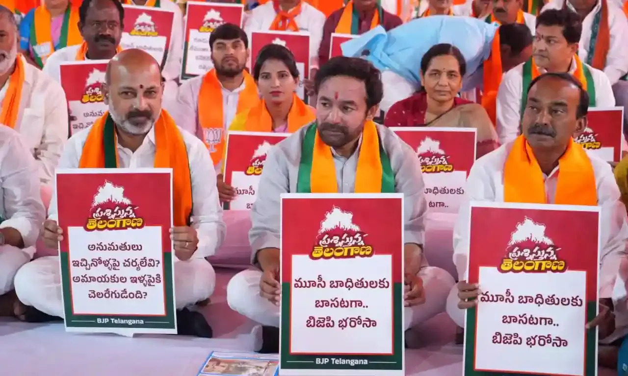 Would not tolerate demolition of poor peoples houses in Musi rejuvenation: Kishan Reddy