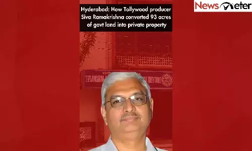 How Tollywood producer Siva Ramakrishna converted 93 acres of govt land into private property