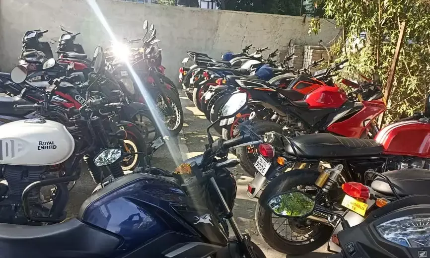 40 youths booked for rash bike racing, public nuisance near T-Hub