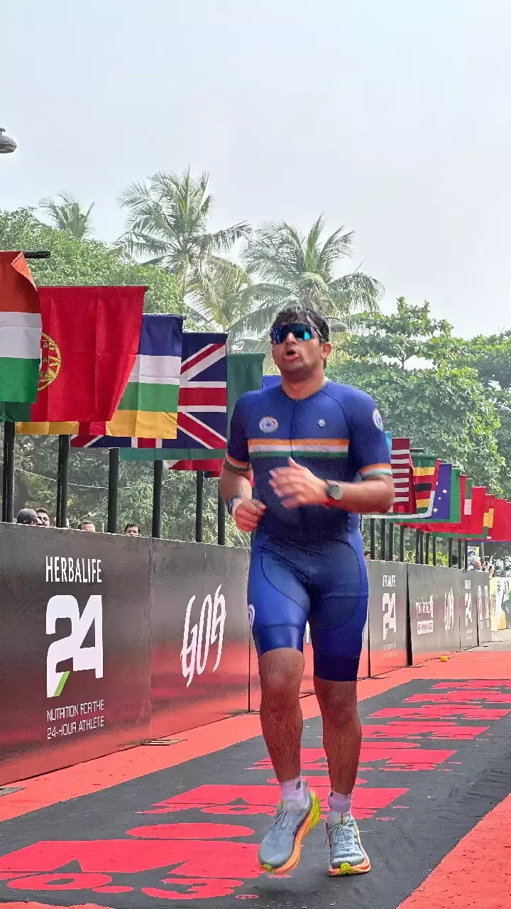 Tejasvi Surya Completes Ironman 70.3 Race, Sets Fitness Milestone for India