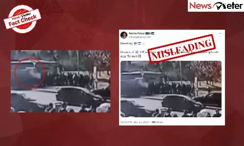 Fact Check: 2017 video of truck attack on Israeli soldiers in Jerusalem falsely shared as recent