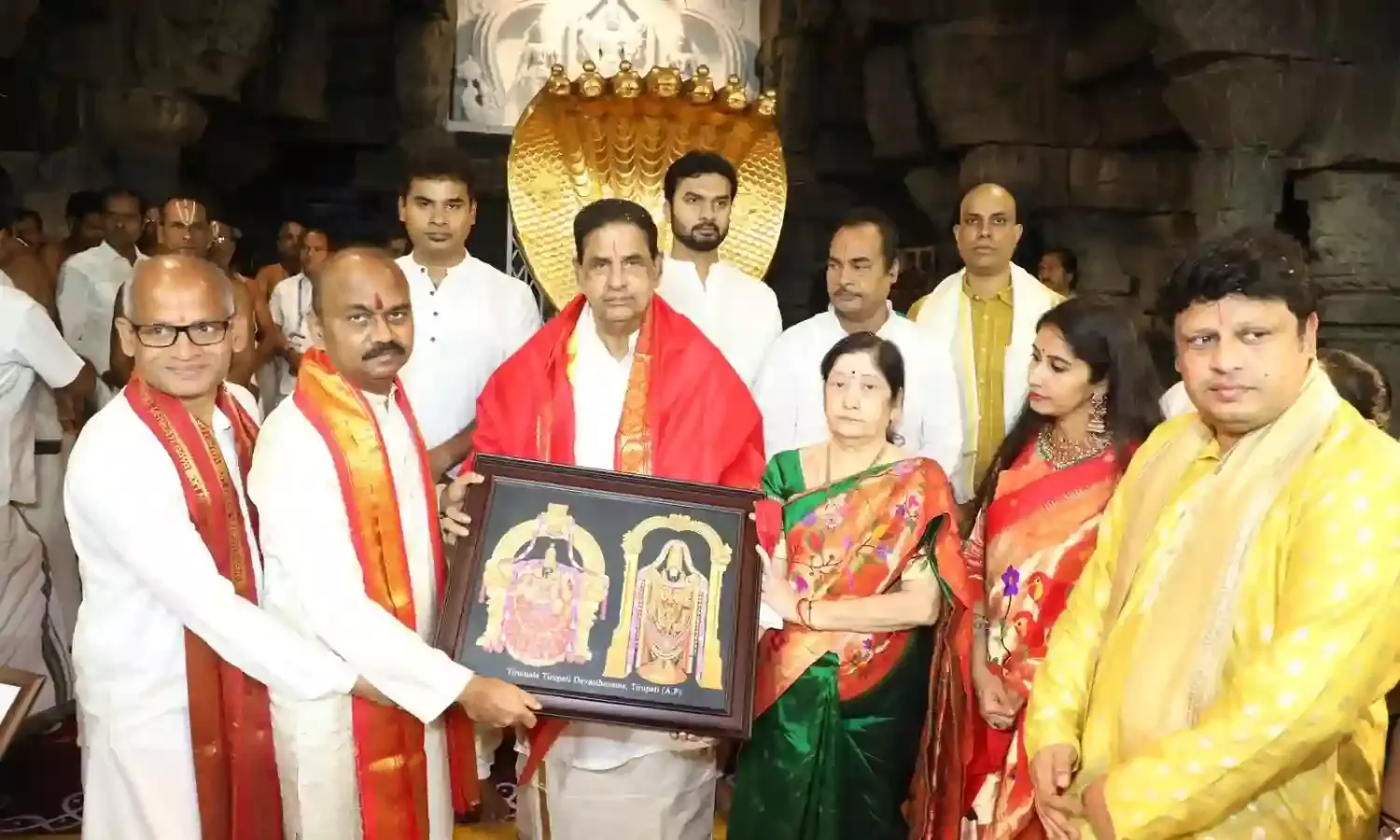 Media baron BR Naidu assumes charge as TTD chairman