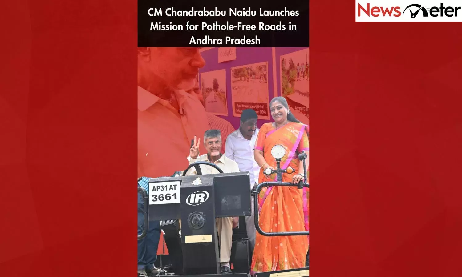 CM Chandrababu Naidu Launches Mission for Pothole-Free Roads in Andhra Pradesh