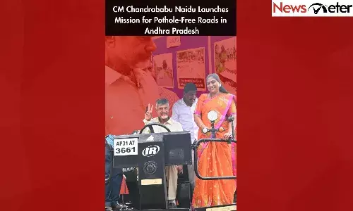 CM Chandrababu Naidu Launches Mission for Pothole-Free Roads in Andhra Pradesh