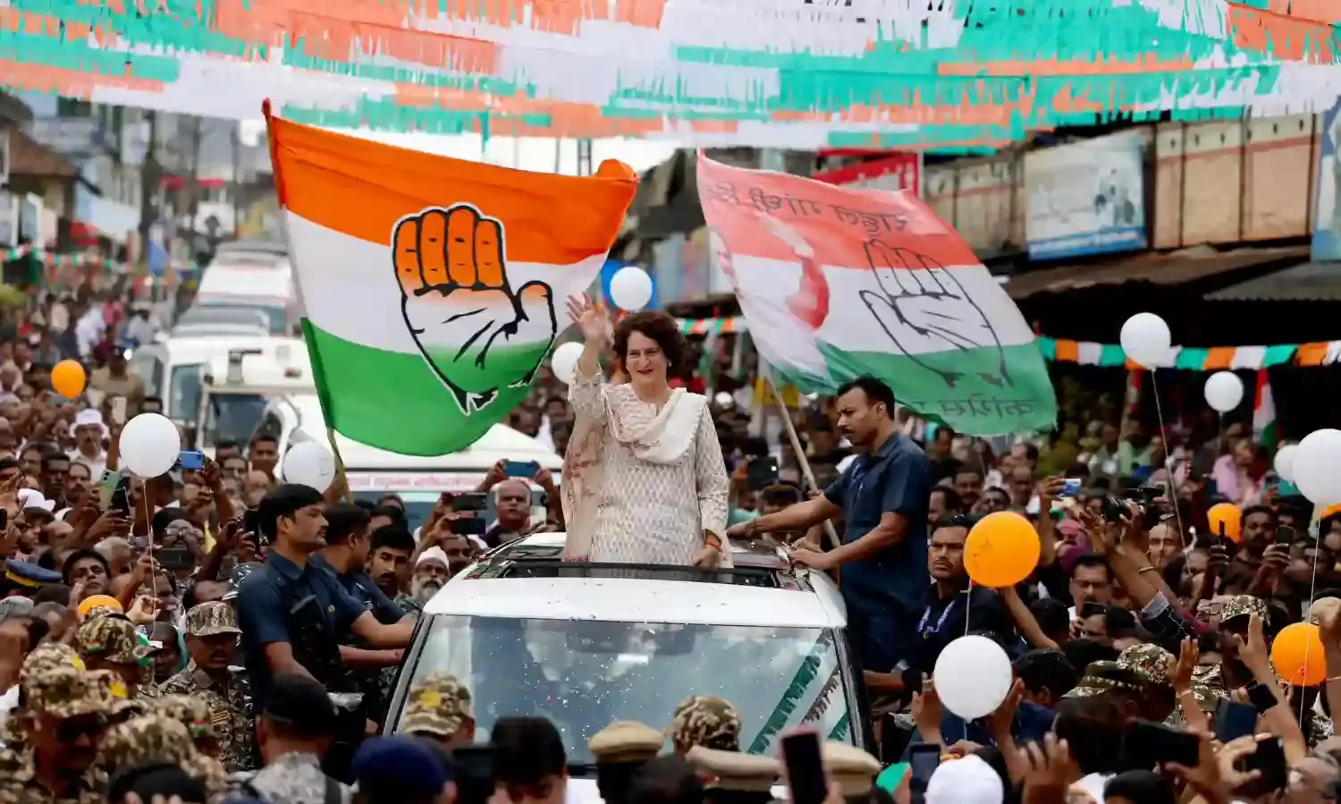 Wayanad by-poll: Priyanka takes battle to BJP camp