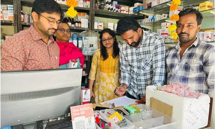 Ayurvedic syrup falsely claiming to treat menstrual disorders seized by DCA from Peddapalli store