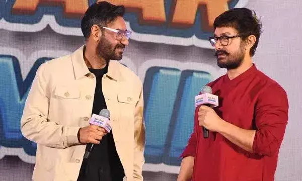 Ajay Devgn and Aamir Khan tease sequel to their 1997 hit Ishq