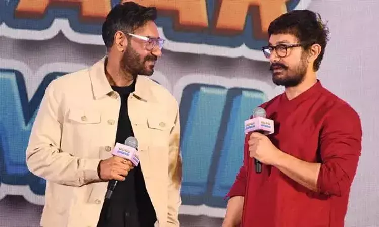 Ajay Devgn and Aamir Khan tease sequel to their 1997 hit Ishq