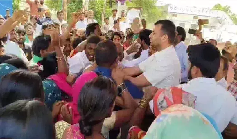 Vikarabad farmers protest land acquisition for pharma village,āattackā collector