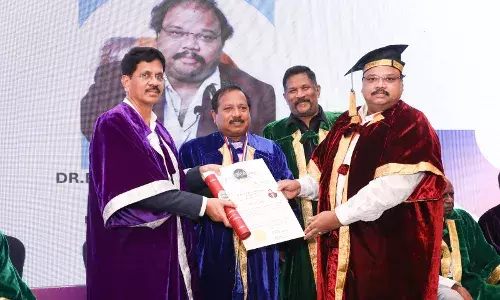 Hyderabad: IMA Banjara Hills president Dr. Prabhukumar Challagali honored by CMA
