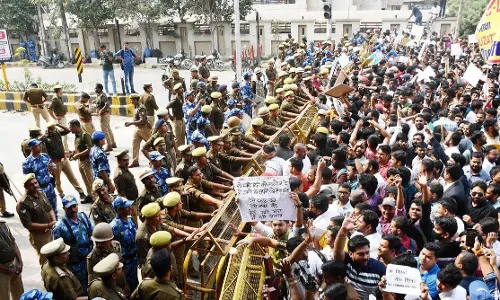 UPPSC stir: Coaching institute claims centre sealed over support to students; officials deny charge