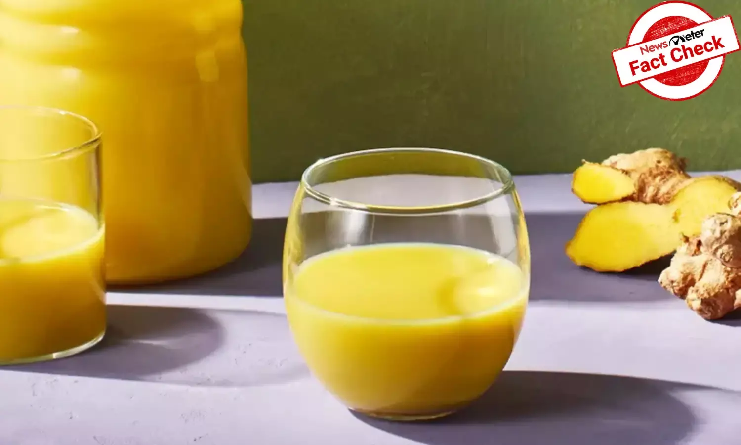Fact Check: Can ginger-lemon drink with instant coffee burn belly fat? Viral claim is misleading