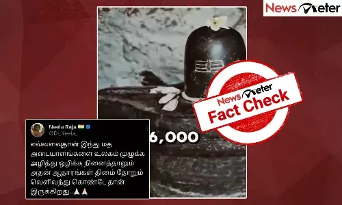Fact Check: தென்னாப்ரிக்காவில் 6 ஆயிரம் ஆண்டுகள் பழமையான சிவலிங்கம் கண்டெடுக்கப்பட்டதா?