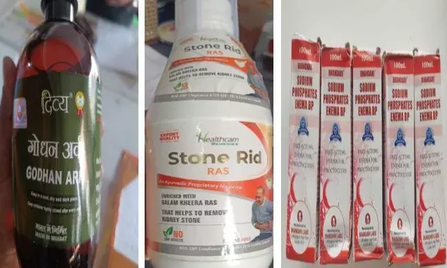 Telangana DCA raids quack’s clinic in Khammam, seizes 55 types of medicines