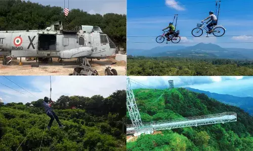 Vizag’s upcoming attractions: Longest glass skywalk, helicopter museum and adventure sports
