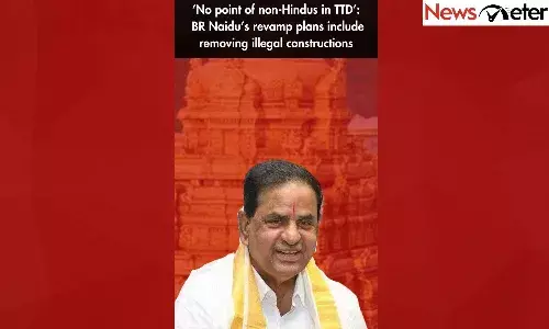 ‘No point of non-Hindus in TTD’: BR Naidu’s revamp plans include removing illegal constructions