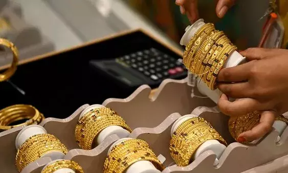 Gold tumbles Rs 1,000 to Rs 79,400 per 10 gms; silver plunges Rs 1,600