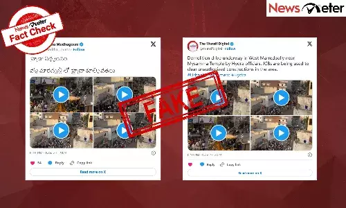 Fact Check: HYDRAA demolishing buildings in West Marredpally? Here are the facts