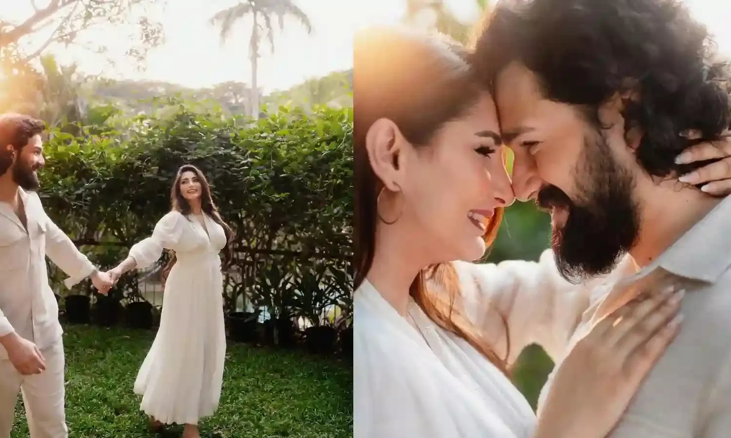 Nagarjunas son Akhil Akkineni gets engaged to Zainab Ravdjee