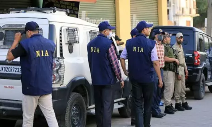 NIA conducts searches against terror-gangster syndicate involved in smuggling arms into India