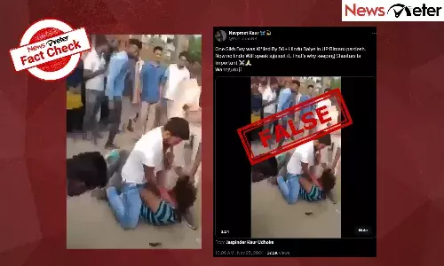 Fact Check: Sikh boy killed by Hindus in UP? No, viral claim is false