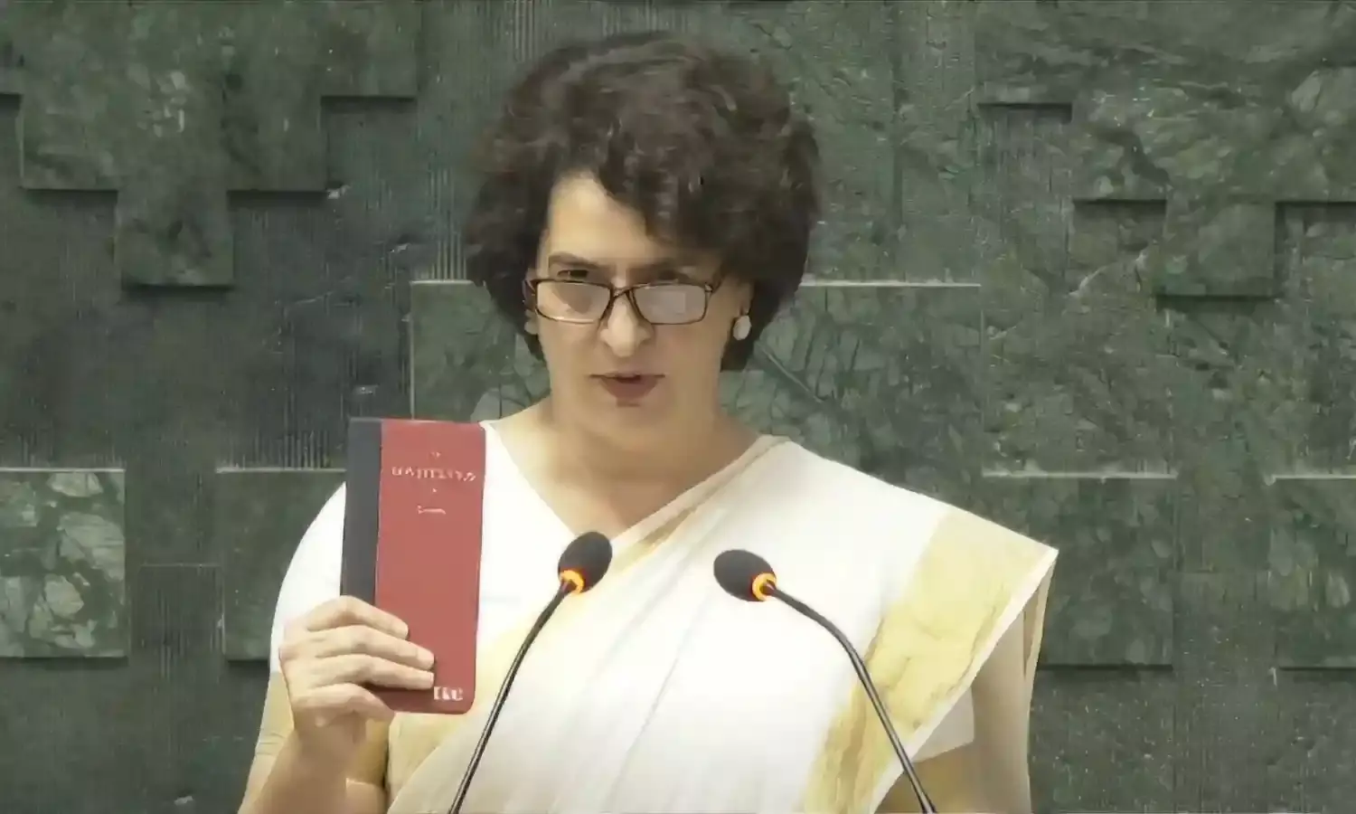 Priyanka Gandhi takes oath as LS MP after big win from Wayanad