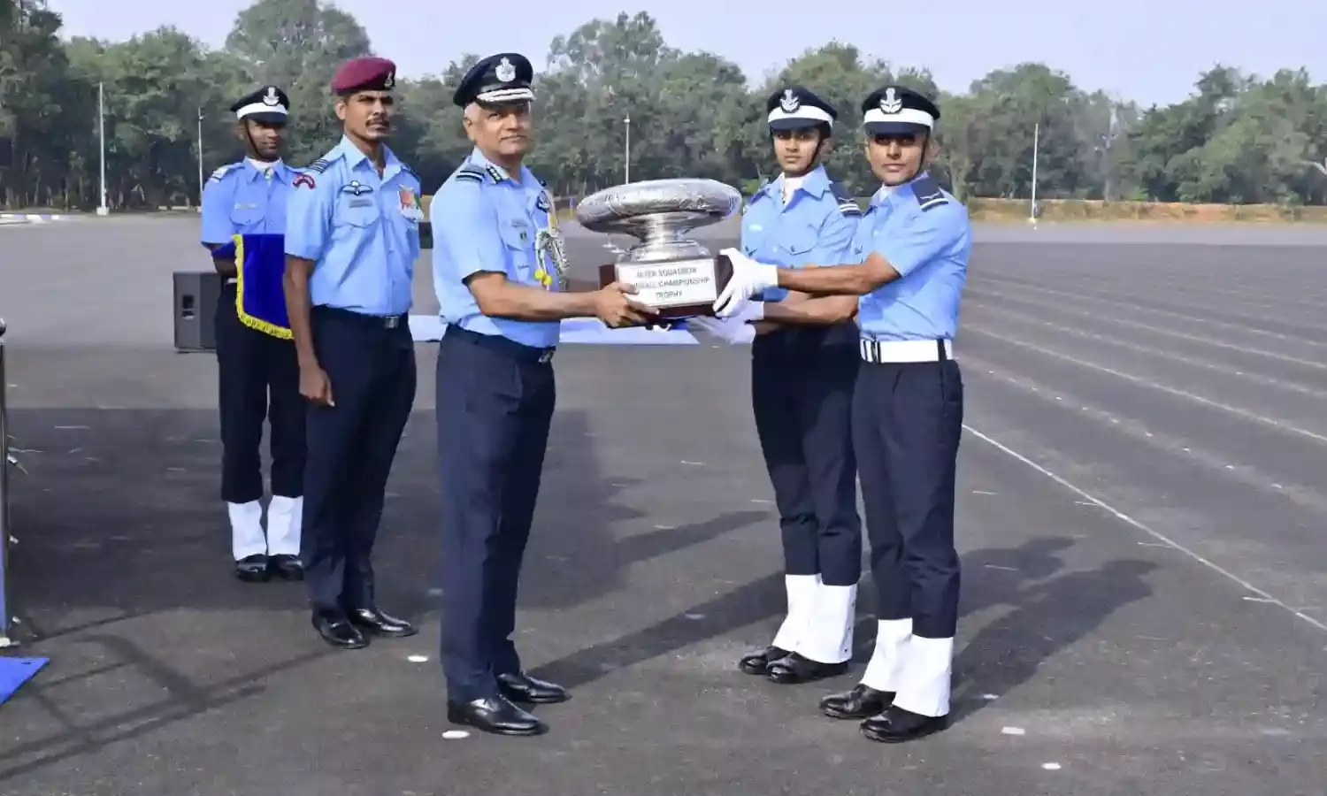 Aquino Squadron bags Commandant’s Banner at Air Force Academy in Dundigal