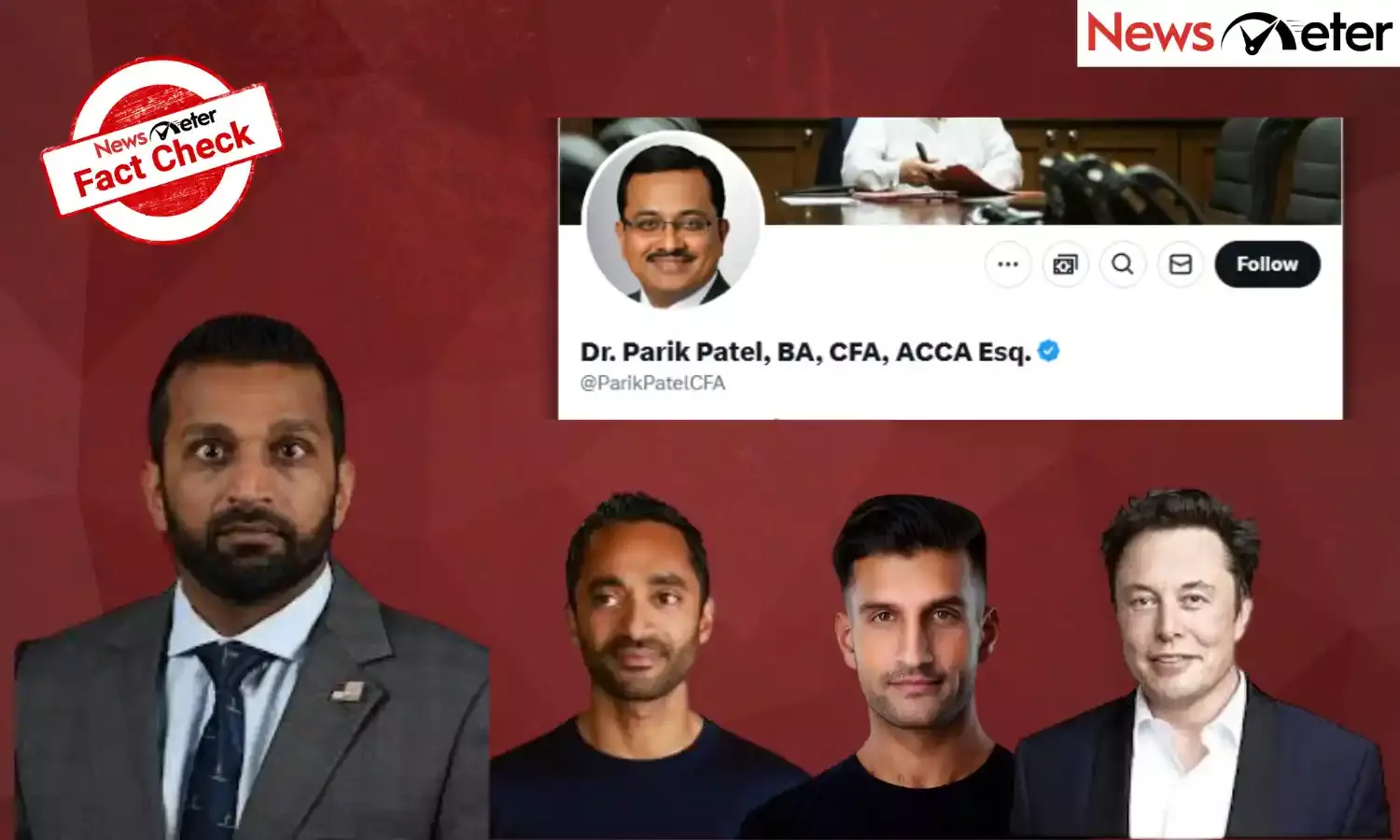 Trump’s FBI chief pick Kash Patel is son of X user Dr. Parik Patel? No, Dr Parik is busy fathering many