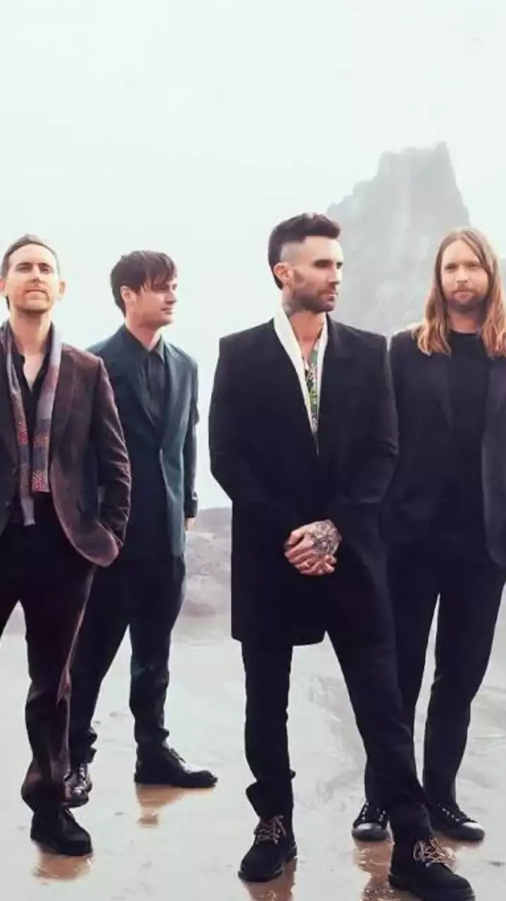 Maroon 5 rocks the stage at maiden India concert