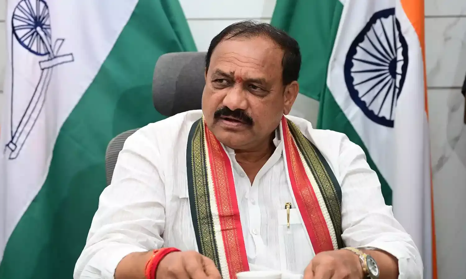 Interview| Zero tolerance for vandalism in Telangana, only father son will be left in BRS: Mahesh Kumar Goud