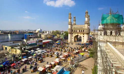 Students prepare ānoise mapā of Hyderabad; high decibels near Charminar impacting patients in hospitals