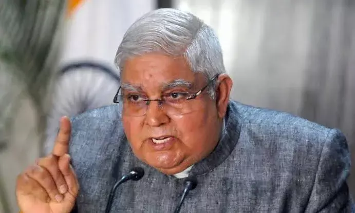 Opposition submits notice for moving no-confidence motion against Vice President Dhankhar