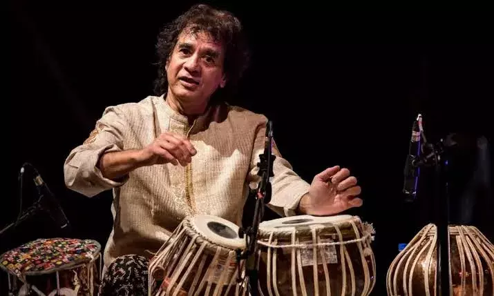 Music, film fraternity remembers ustadji, most famous Indian musician Zakir Hussain
