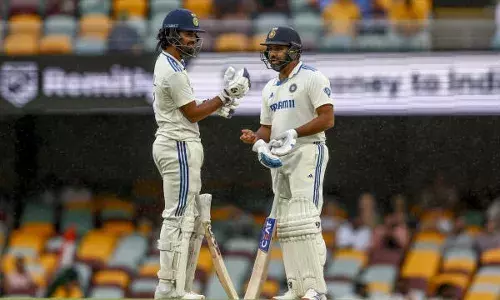 Gabba Test: Rain plays spoilsport as India end day 3 at 51/4 in reply to Australias 445