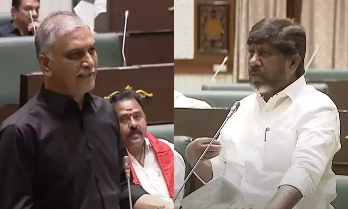 Harish Rao, Bhatti spar over Telanganas financial debt burden in Assembly