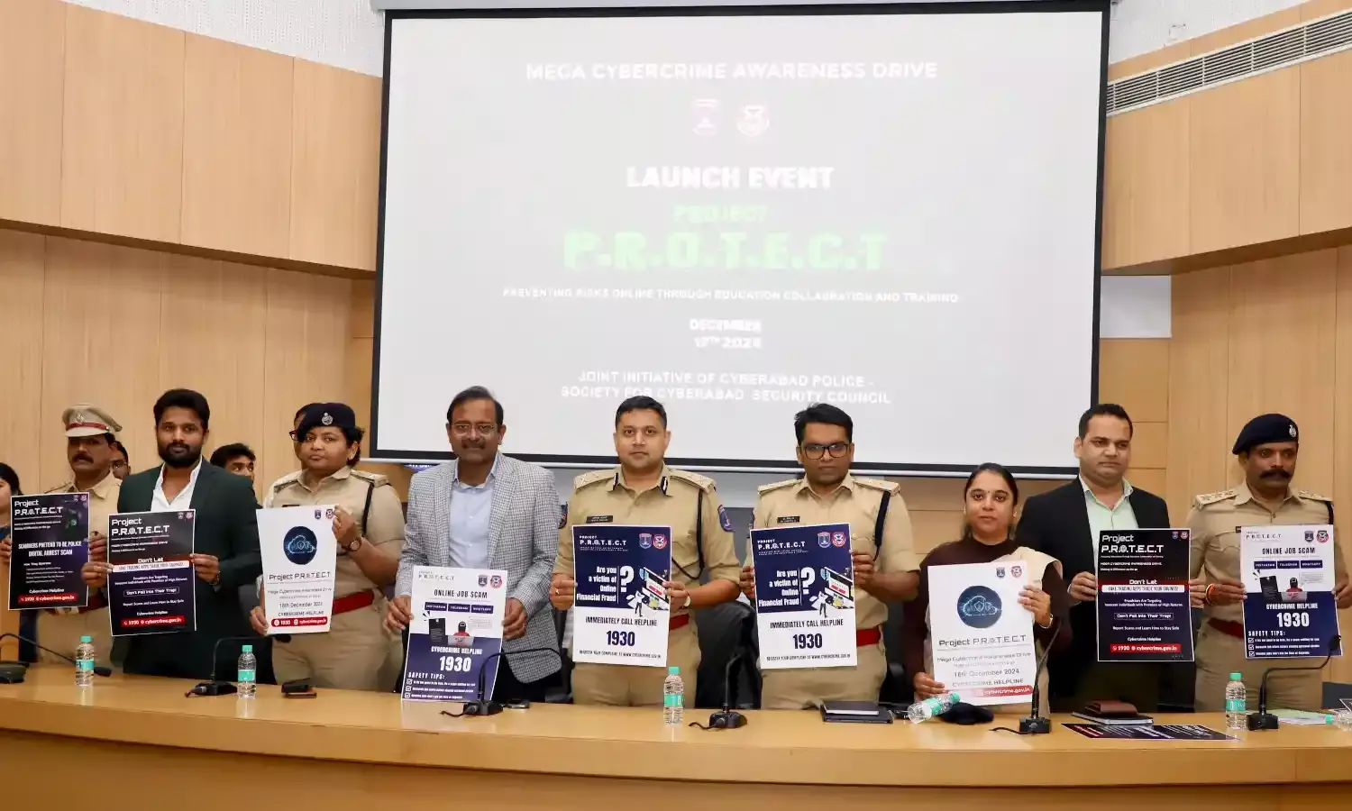 Dial 1930: Cyberabad police launch Project P.R.O.T.E.C.T to raise awareness about cyber frauds