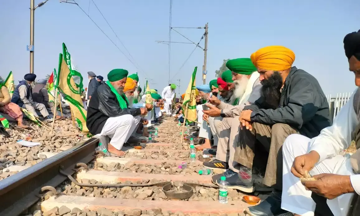 Punjab: Train services affected due to farmers rail roko protest
