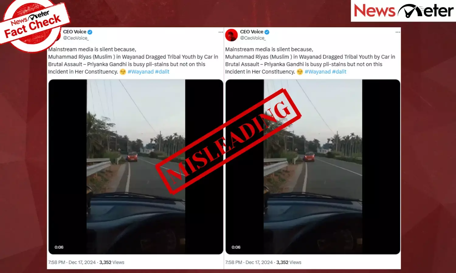 Fact Check: Muslim youth responsible for attack on tribal man in Wayanad? Know the truth