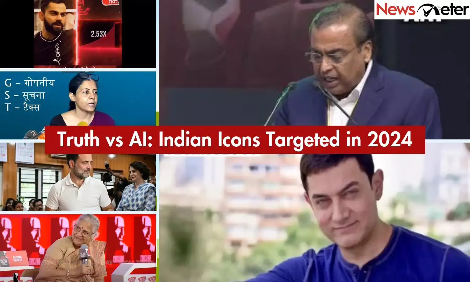 The rise of AI-generated content: How Indian personalities were targeted in 2024