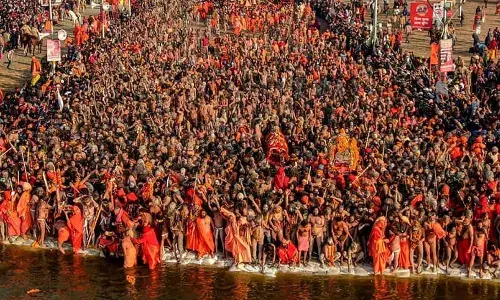 Maha Kumbh: Security increased at temples, key locations ahead of New Year celebrations