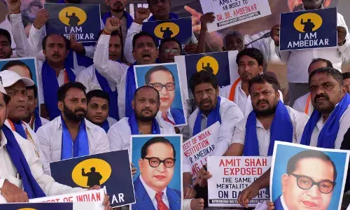 Hyderabad Congress leader Waliullah Sameer calls for Amit Shahās dismissal for ādisrespecting Ambedkarā