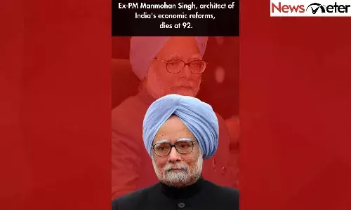 Ex-PM Manmohan Singh, architect of Indias economic reforms, dies at 92.