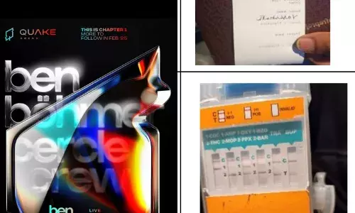 Madhapur: 8 tested positive for drugs at Quake