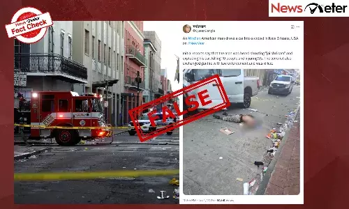 Fact Check: New Orleans terror attack suspect is Indian American? No, viral claim is false