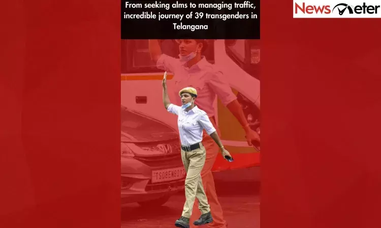 From seeking alms to managing traffic, incredible journey of 39 transgenders in Telangana