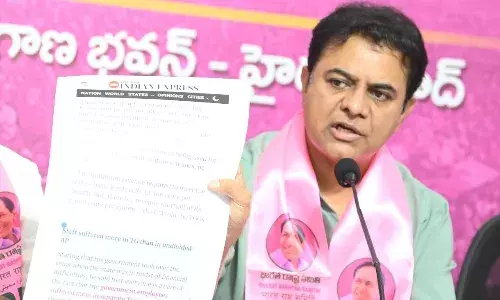 Congress govt betrayed Telangana farmers by decreasing Rythu Bharosa to Rs 12,000: KTR